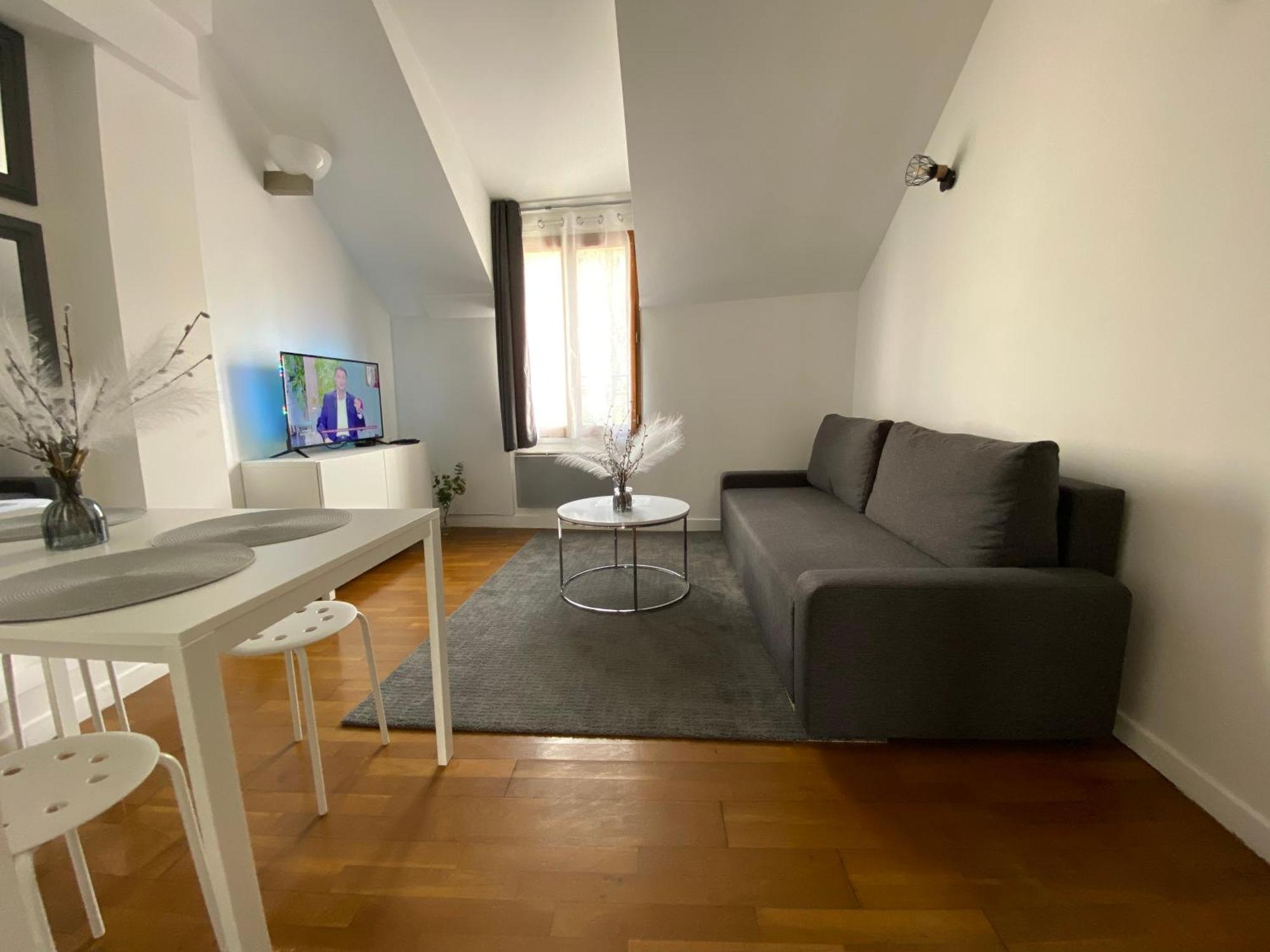 Apartamento Duplex Minimaliste - 30 Min De Paris Saint-Ouen-l'Aumone Exterior foto