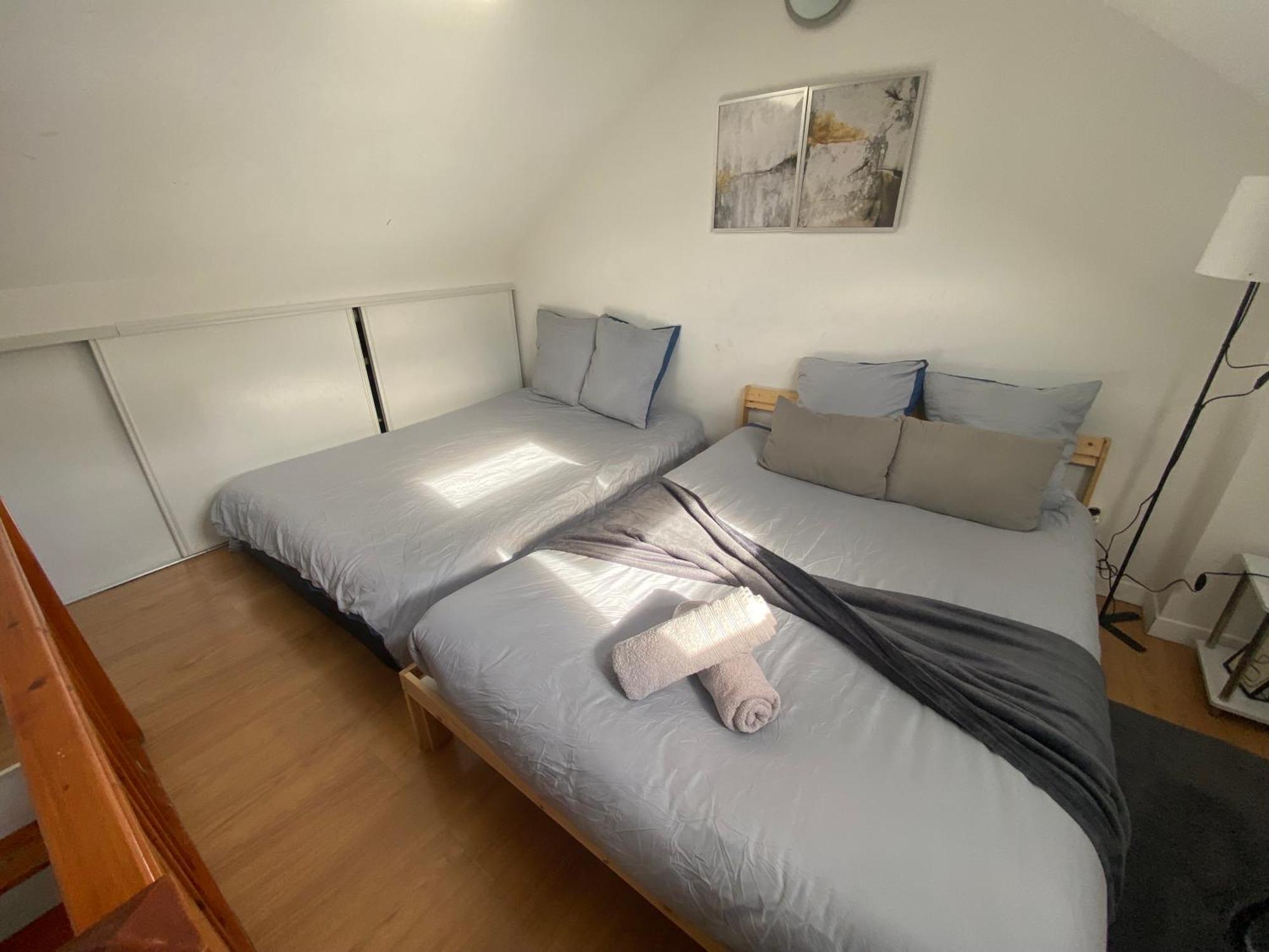 Apartamento Duplex Minimaliste - 30 Min De Paris Saint-Ouen-l'Aumone Exterior foto